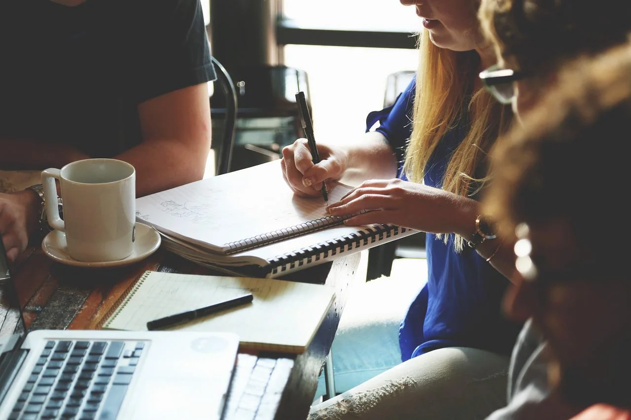 brainstorming ideas in a startup
