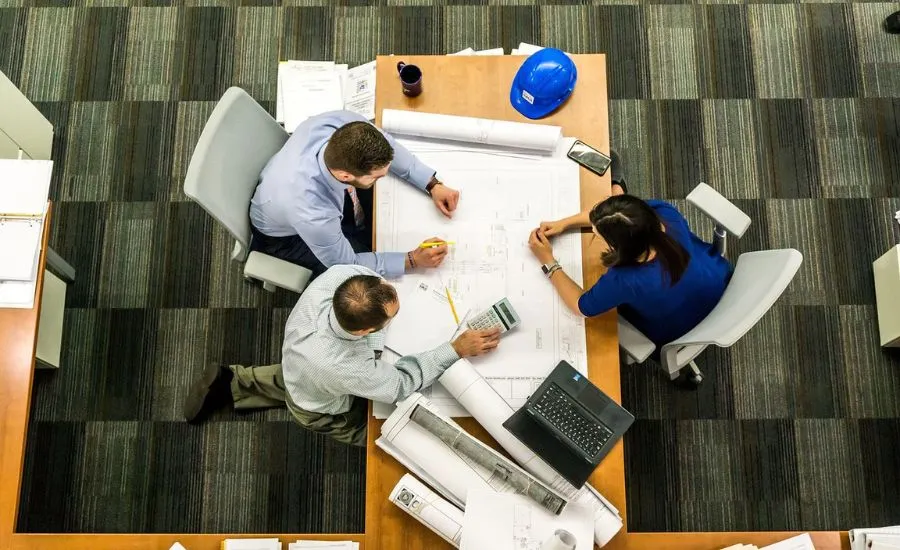 meeting in an office meeting in an office