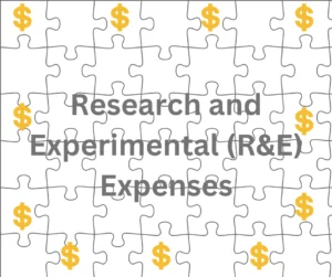Research and Experimental (R&E) Expenses