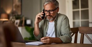 Man calling as he suspects his tax preparer is a fraud.