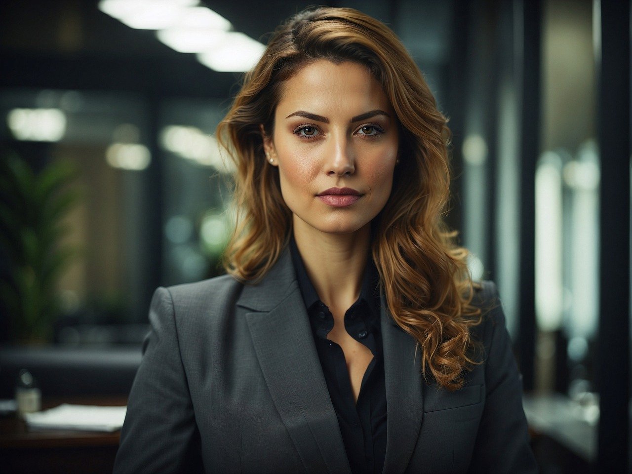 ai generated alaskan business woman ai generated alaskan business woman