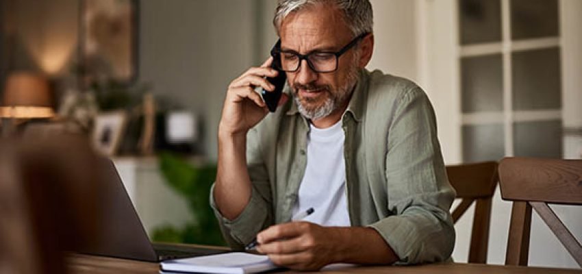 Man calling as he suspects his tax preparer is a fraud.