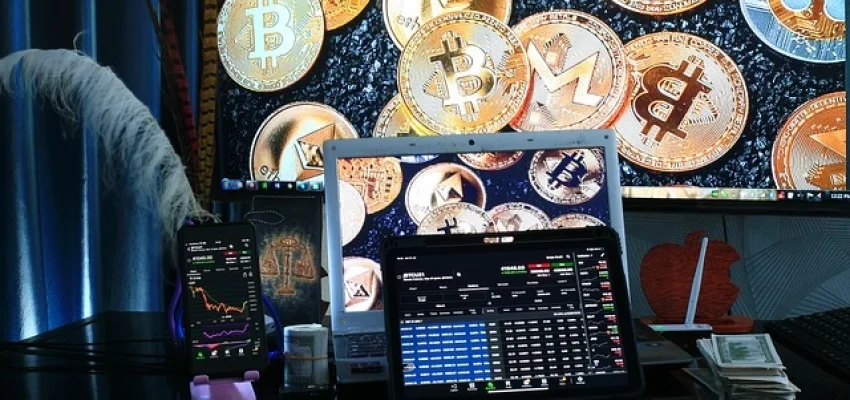 cryptocurrency trading in an exchange
