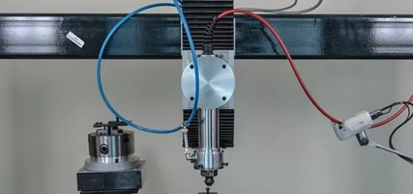 drill robot part of the machine automation assembly line