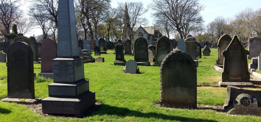 spouse buried in the grave