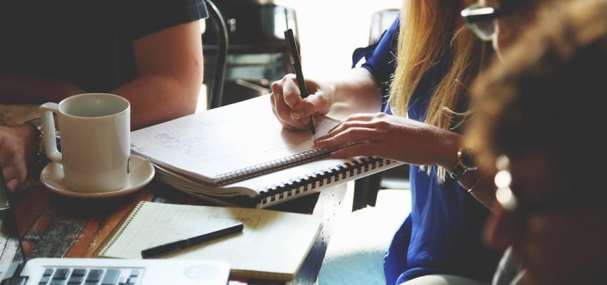brainstorming ideas in a startup