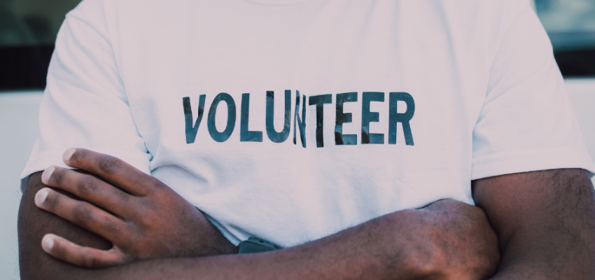 volunteer in a nonprofit